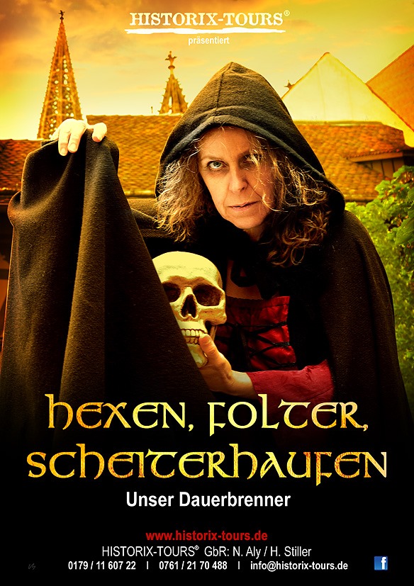 You are currently viewing „Hexen, Folter, Scheiterhaufen“ – Rundgang über die „Hexen von Freiburg“ (ohne Anmeldung)