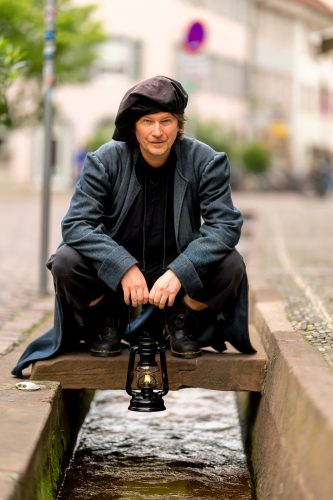 Schauspieler Jochen Haas von Historix-Tours und Rätselhaft Freiburg