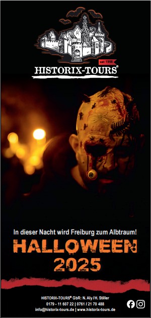 Halloween-Spezial-Tour 2025 (Tickets nur im Vorverkauf)