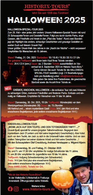Halloween mit Historix-Tours